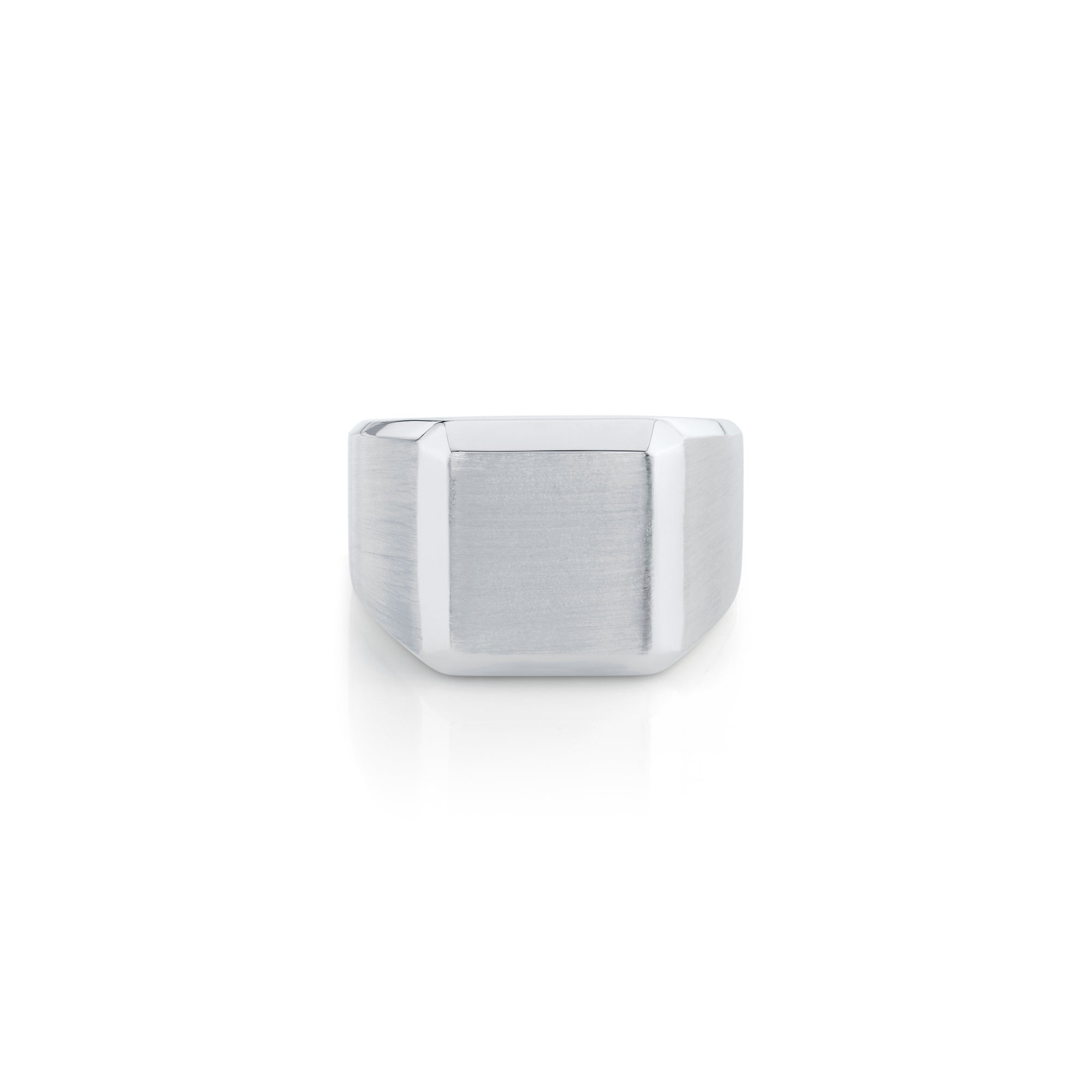 MICHAEL M Men's Mens Block Signet Ring