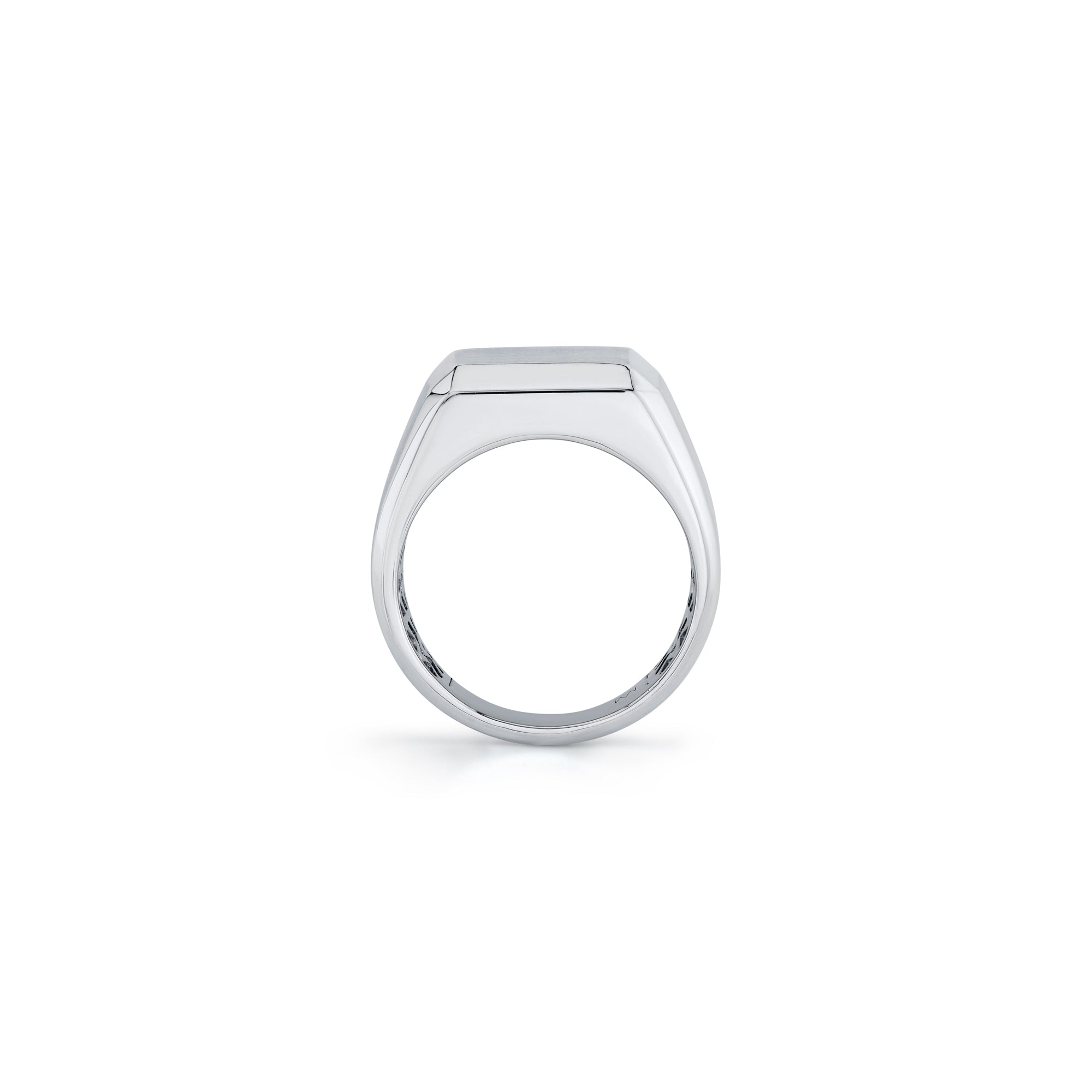 MICHAEL M Men's Mens Block Signet Ring