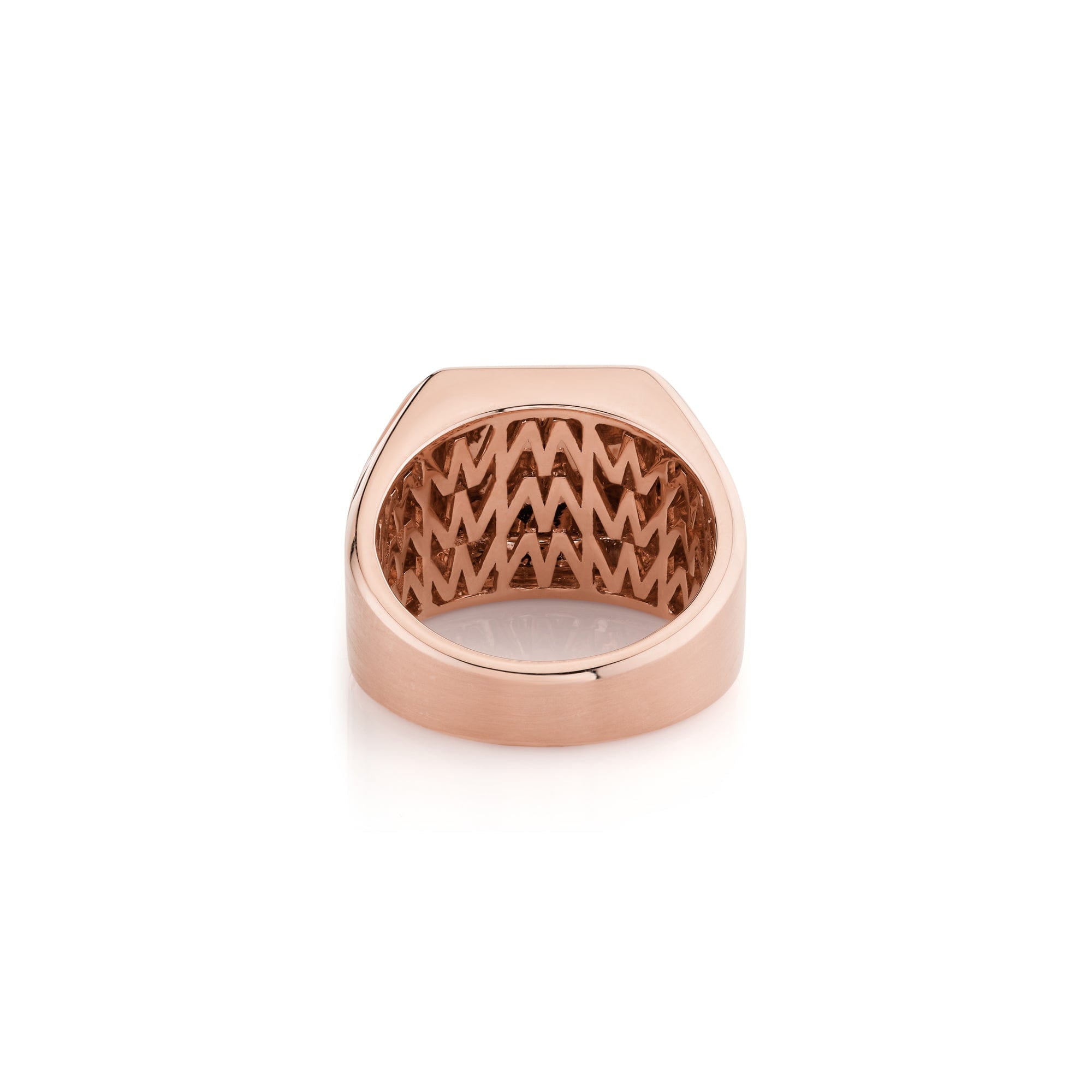 MICHAEL M Men's Mens Block Signet Ring