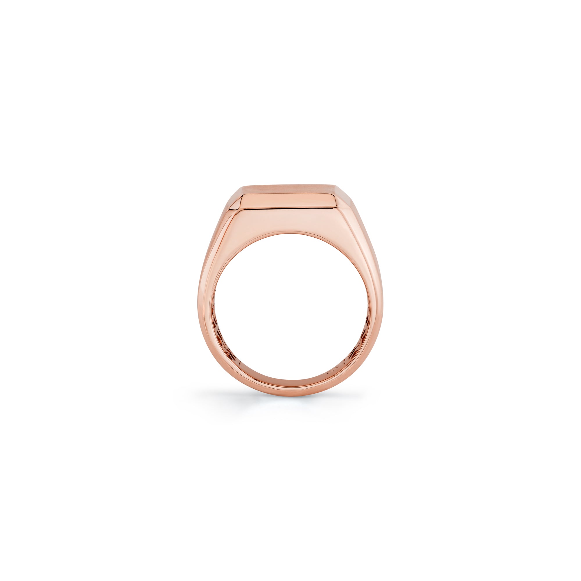 MICHAEL M Men's Mens Block Signet Ring