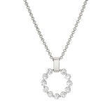 MICHAEL M Necklaces 14K White Gold Large Cloud Pendant P384