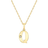 MICHAEL M Necklaces Deco Initial Pendant