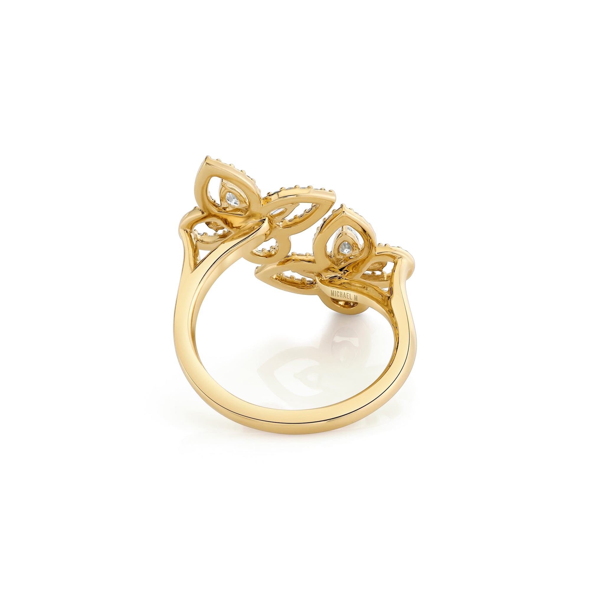 MICHAEL M Rings Montage Butterfly Bypass Ring