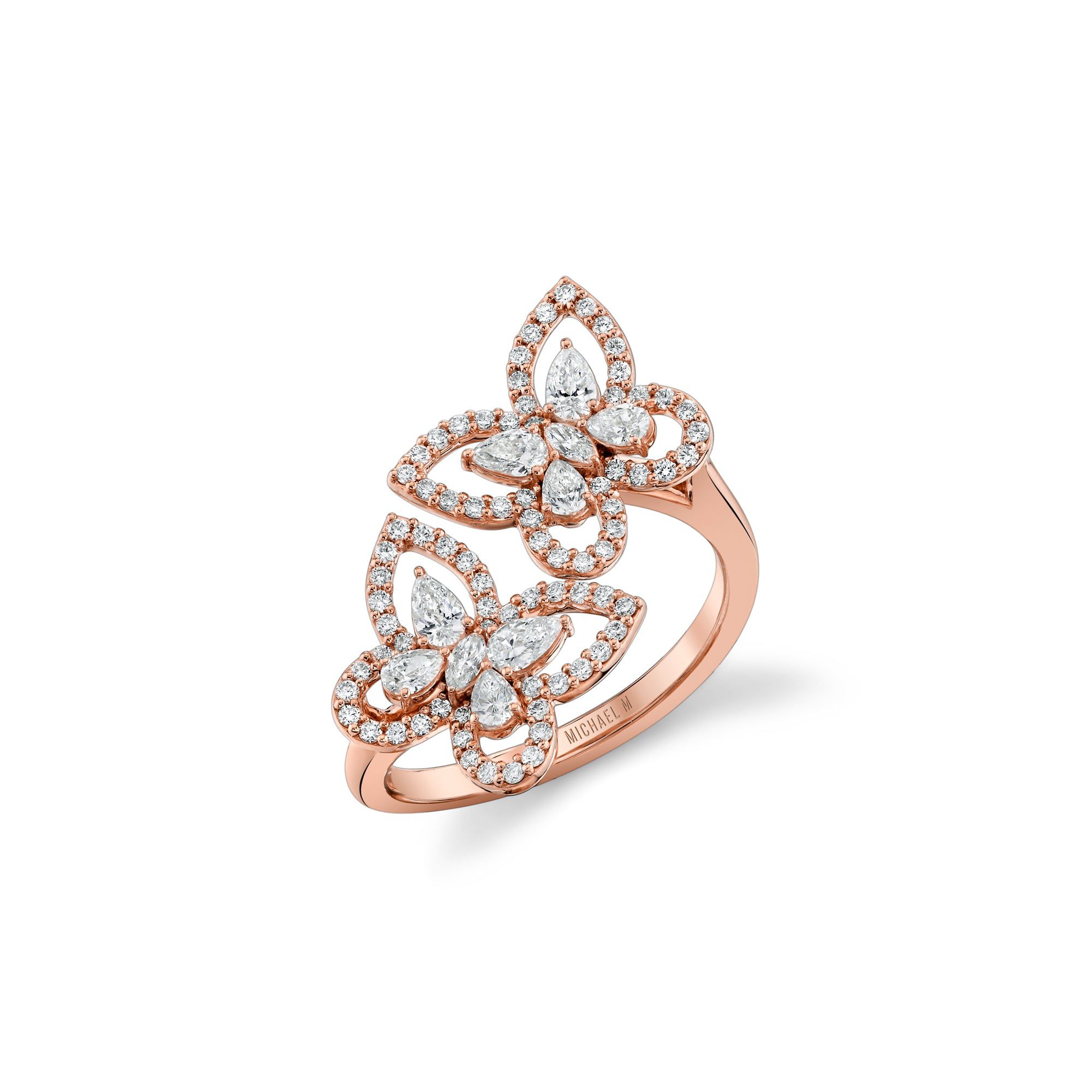 MICHAEL M Rings Montage Butterfly Bypass Ring