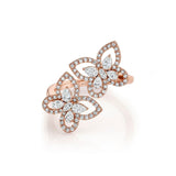 MICHAEL M Rings Montage Butterfly Bypass Ring
