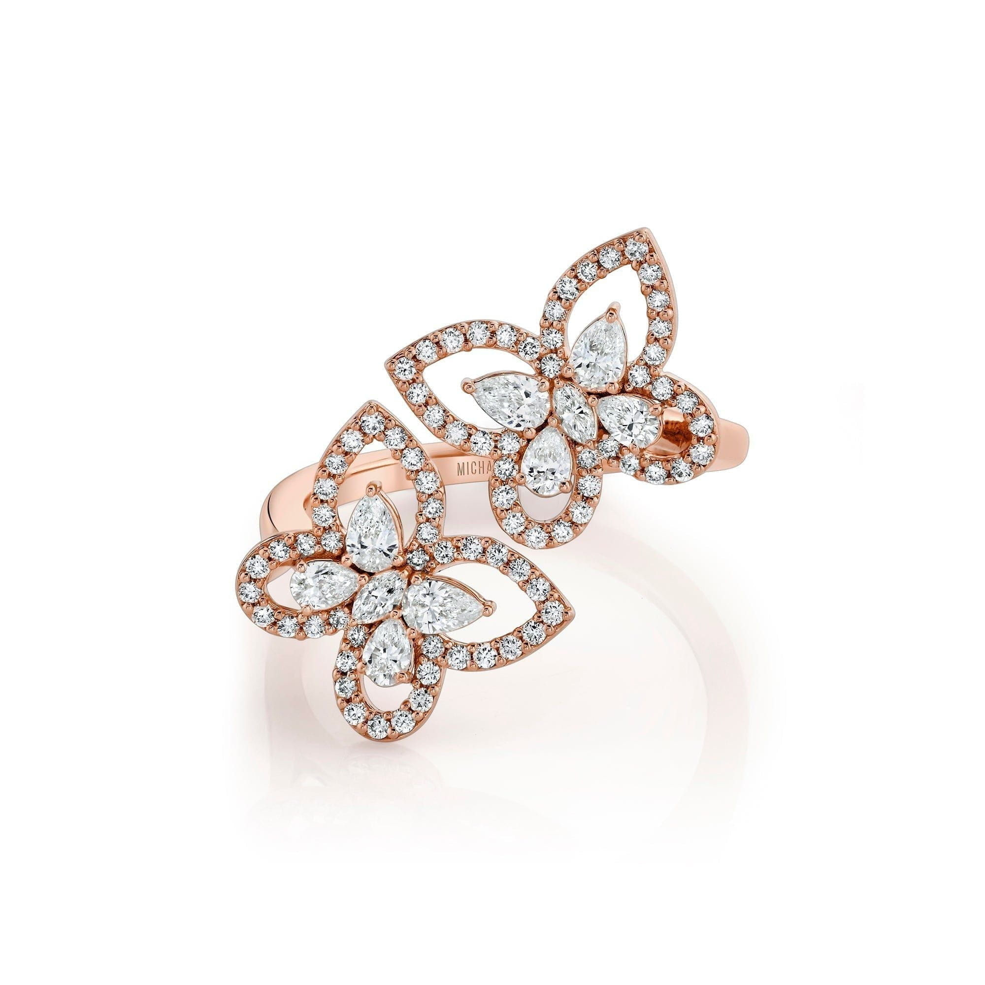 MICHAEL M Rings Montage Butterfly Bypass Ring