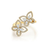 MICHAEL M Rings Montage Butterfly Bypass Ring