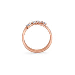 MICHAEL M Rings Montage Diamond Split Band With Pave