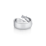 MICHAEL M Rings Montage Diamond Split Band With Pave