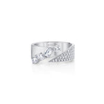 MICHAEL M Rings Montage Diamond Split Band With Pave