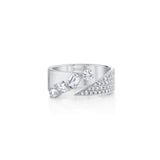 MICHAEL M Rings Montage Diamond Split Band With Pave