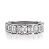 MICHAEL M Wedding Bands 18K White Gold Wedding Band R904B R904B-WG