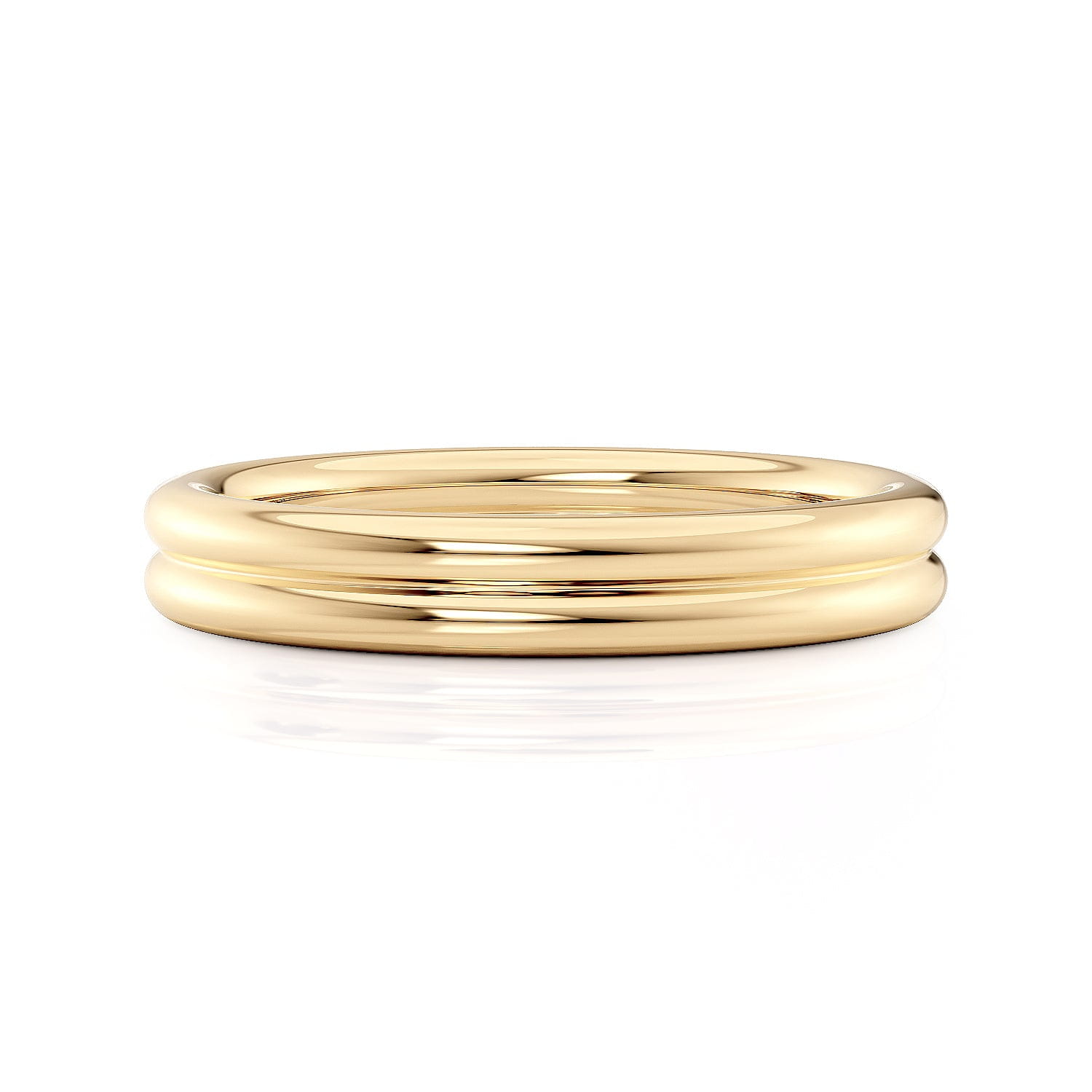 MICHAEL M Wedding Bands 18K Yellow Gold Wedding Band R819B