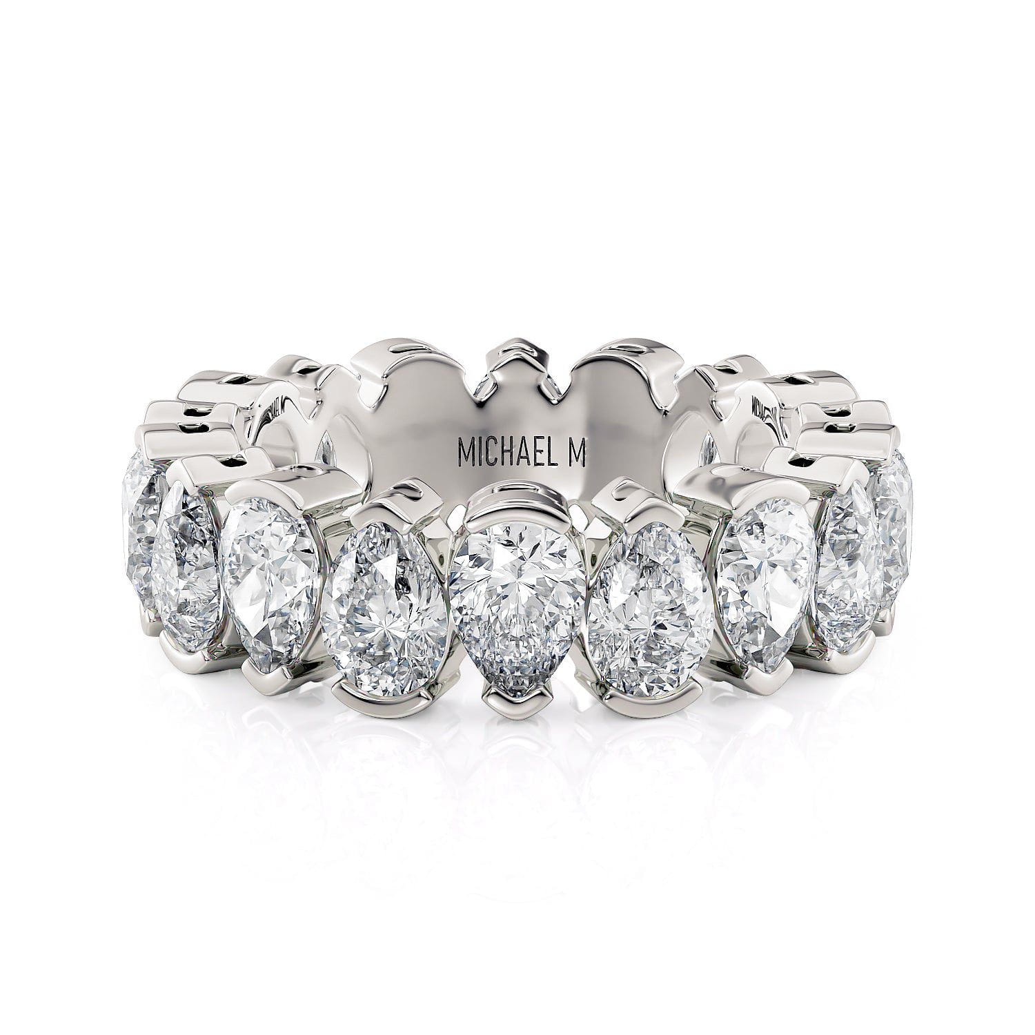 MICHAEL M Wedding Bands Crown Band B336