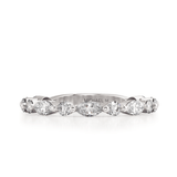 MICHAEL M Wedding Bands Platinum Wedding Band R831B