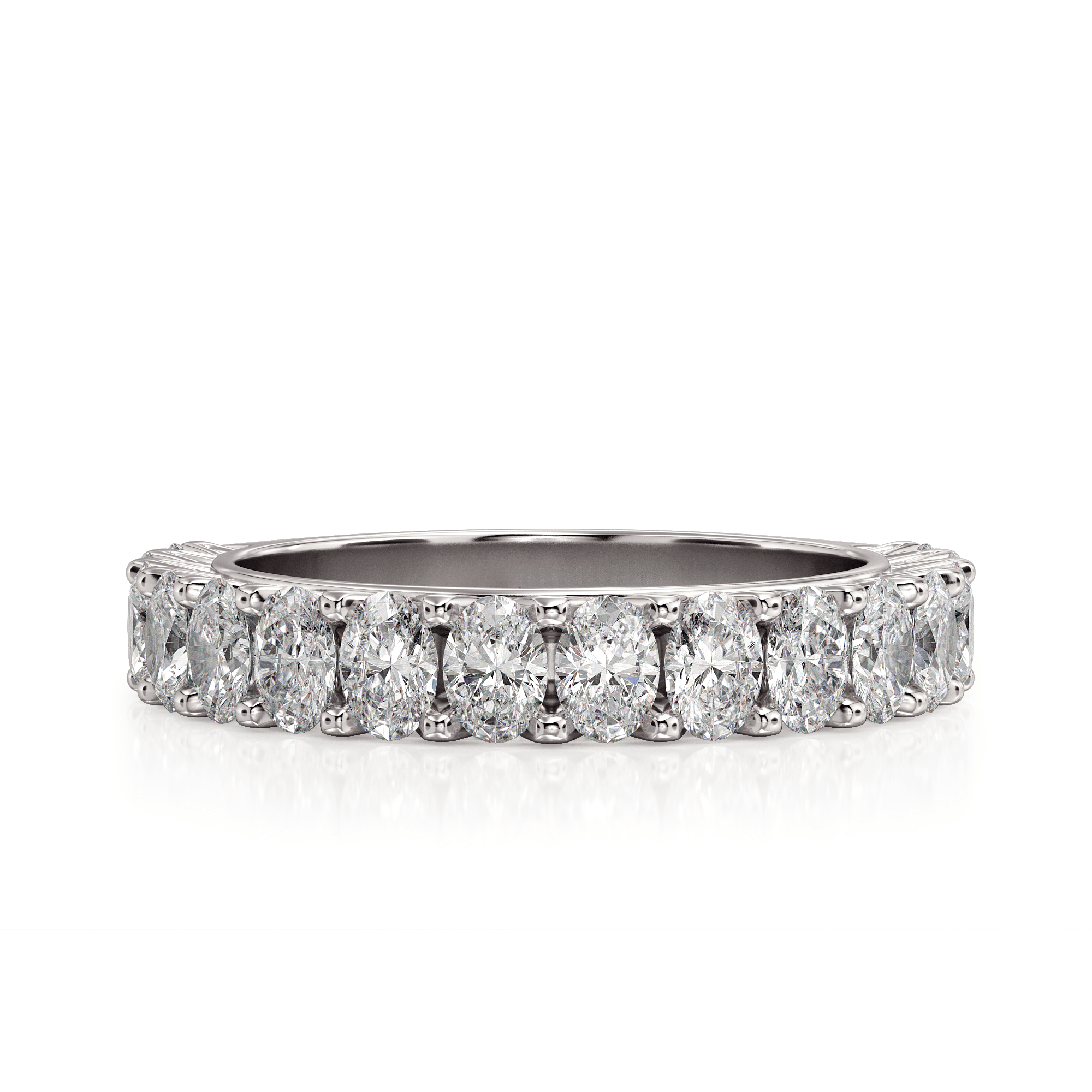MICHAEL M Wedding Bands Platinum Wedding Band R903B