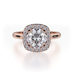 MICHAEL M Engagement Rings 18K Rose Gold Bold R721-1.5 R721-1.5RG