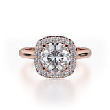 MICHAEL M Engagement Rings 18K Rose Gold Bold R721-1.5 R721-1.5RG
