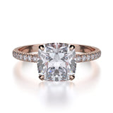 MICHAEL M Engagement Rings 18K Rose Gold Crown R724-1.5 R724-1.5RG