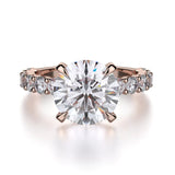 MICHAEL M Engagement Rings 18K Rose Gold CROWN R736-3 R736-3RG