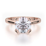 MICHAEL M Engagement Rings 18K Rose Gold Love R514-1 R514-1RG