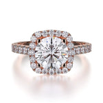 MICHAEL M Engagement Rings 18K Rose Gold Monaco R614-2 R614-2RG