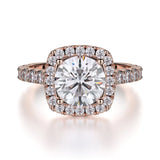 MICHAEL M Engagement Rings 18K Rose Gold Monaco R615-1.5 R615-1.5RG