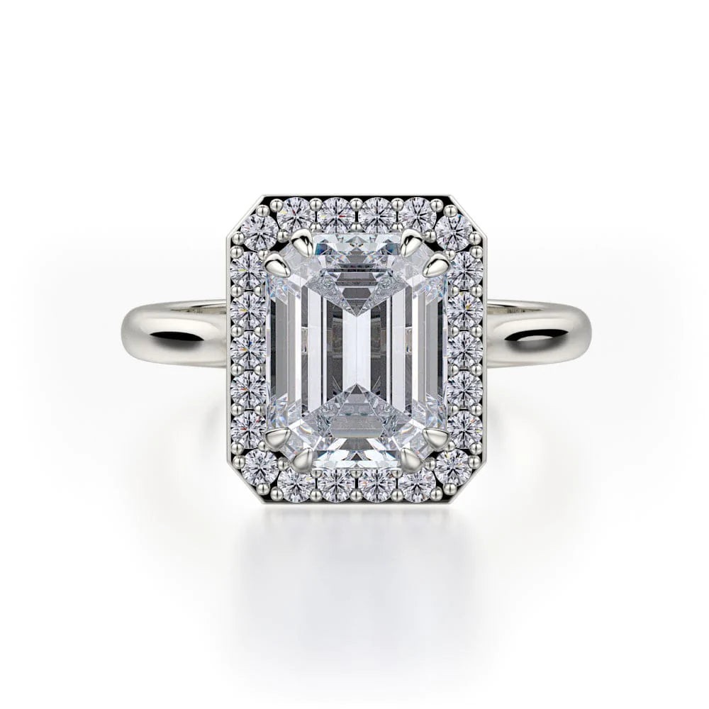 MICHAEL M Engagement Rings 18K White Gold Bold R728-2.5 R728-2.5WG
