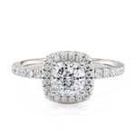 MICHAEL M Engagement Rings 18K White Gold Europa R777-1