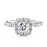 MICHAEL M Engagement Rings 18K White Gold Europa R777-1