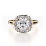MICHAEL M Engagement Rings 18K Yellow Gold Bold R721-1.5 R721-1.5YG