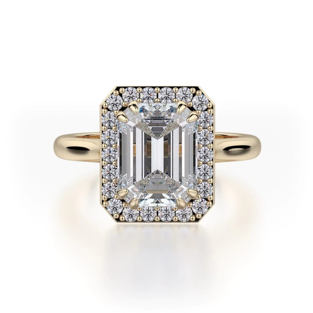 MICHAEL M Engagement Rings 18K Yellow Gold Bold R728-2.5 R728-2.5YG