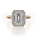 MICHAEL M Engagement Rings 18K Yellow Gold Bold R728-2.5 R728-2.5YG