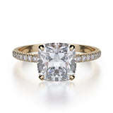MICHAEL M Engagement Rings 18K Yellow Gold Crown R724-1.5 R724-1.5YG