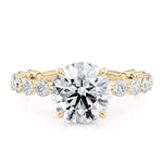 MICHAEL M Engagement Rings 18K Yellow Gold Crown R790-2