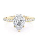 MICHAEL M Engagement Rings 18K Yellow Gold Crown R798-2 R798-2