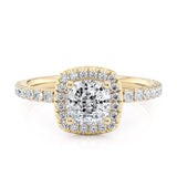 MICHAEL M Engagement Rings 18K Yellow Gold Europa R777-1