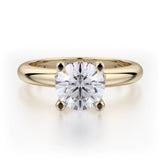 MICHAEL M Engagement Rings 18K Yellow Gold Love R517-1 R517-1YG