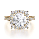 MICHAEL M Engagement Rings 18K Yellow Gold Love R696-2 R696-2YG