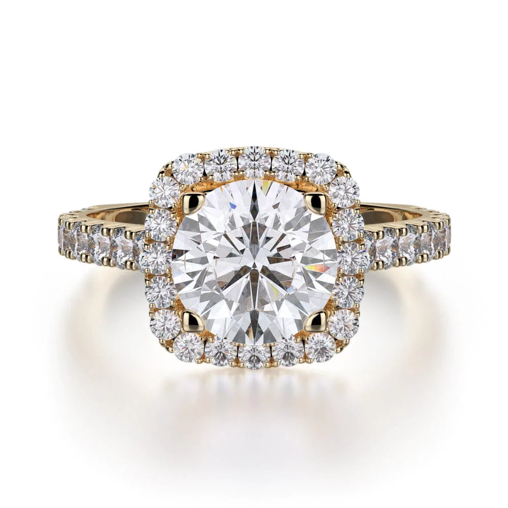 MICHAEL M Engagement Rings 18K Yellow Gold Monaco R614-2 R614-2YG