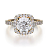 MICHAEL M Engagement Rings 18K Yellow Gold Monaco R614-2 R614-2YG