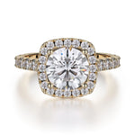 MICHAEL M Engagement Rings 18K Yellow Gold Monaco R615-1.5 R615-1.5YG