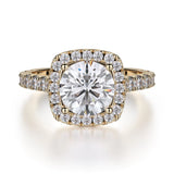MICHAEL M Engagement Rings 18K Yellow Gold Monaco R615-1.5 R615-1.5YG
