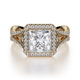 MICHAEL M Engagement Rings 18K Yellow Gold Monaco R635-2 R635-2YG