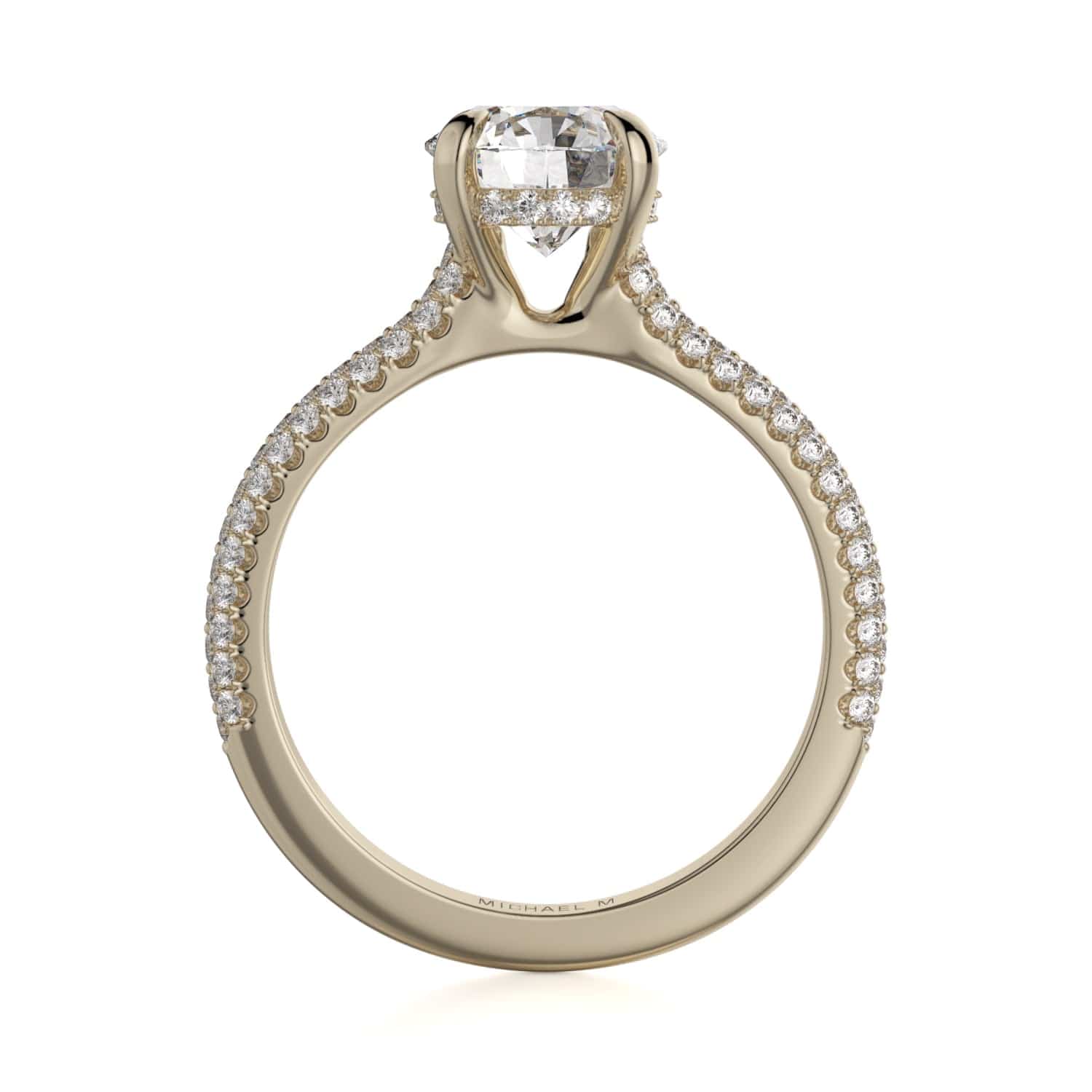 MICHAEL M Engagement Rings Crown R707-2