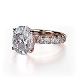 MICHAEL M Engagement Rings Crown R731-3