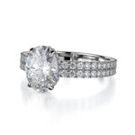 MICHAEL M Engagement Rings Crown R746-2