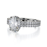 MICHAEL M Engagement Rings Crown R746-2