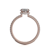 MICHAEL M Engagement Rings Crown R746-2