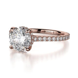 MICHAEL M Engagement Rings Crown R749-1.5